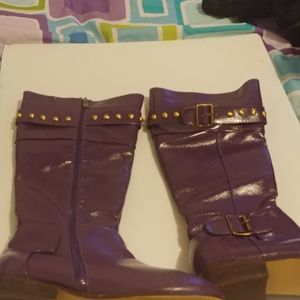 Purple Boots